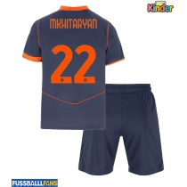 Inter Milan Henrikh Mkhitaryan #22 3rd trikot Kinder 2025-26 Kurzarm (+ Kurze Hosen)